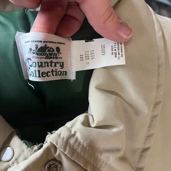 Vintage Funks G Seed Advertising Country Collection Coats Shirt 4 Piece XL Large - Picture 7 of 9